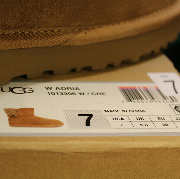 New UGG Adria Boots (Cognac) - Picture 7 of 8